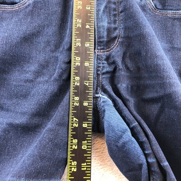 Paige Womens Verdugo Ankle Jeans 27 Blue Dark Denim Stretch Skinny Leg Casual - Picture 5 of 10